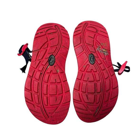 Chaco ZX/2 Black Yellow & Pink Sport Sandals Size 6 - Picture 4 of 7